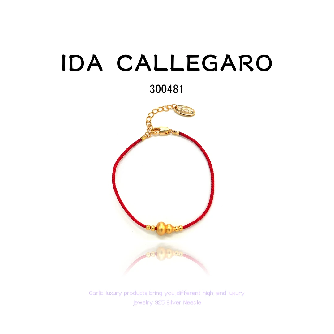 镀K金   IDA CALLEGARO手链~300481（15+3cm）