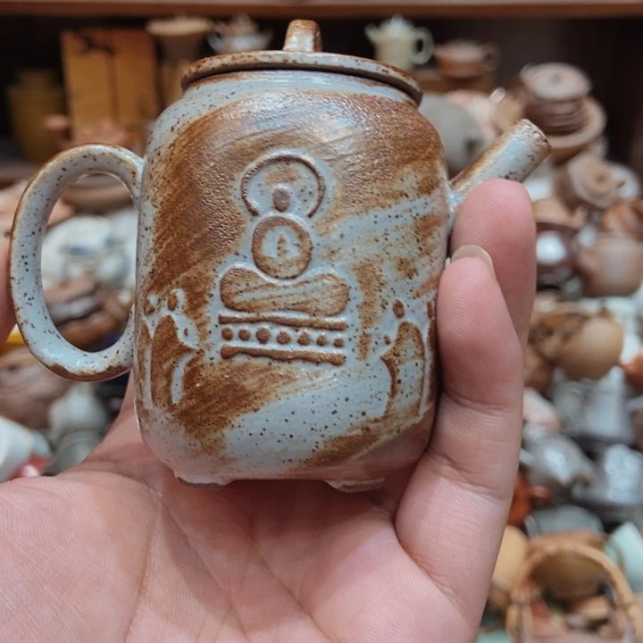 柴烧老岩泥高端茶器