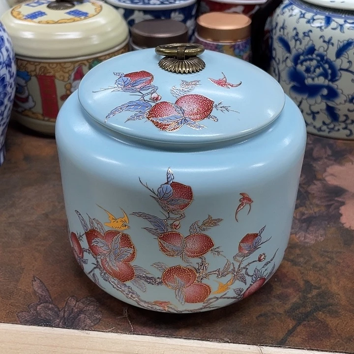 陶瓷罐茶叶罐密封罐储物罐