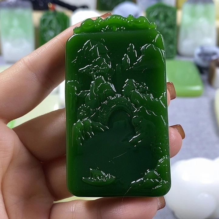 颈饰未镶嵌和田玉