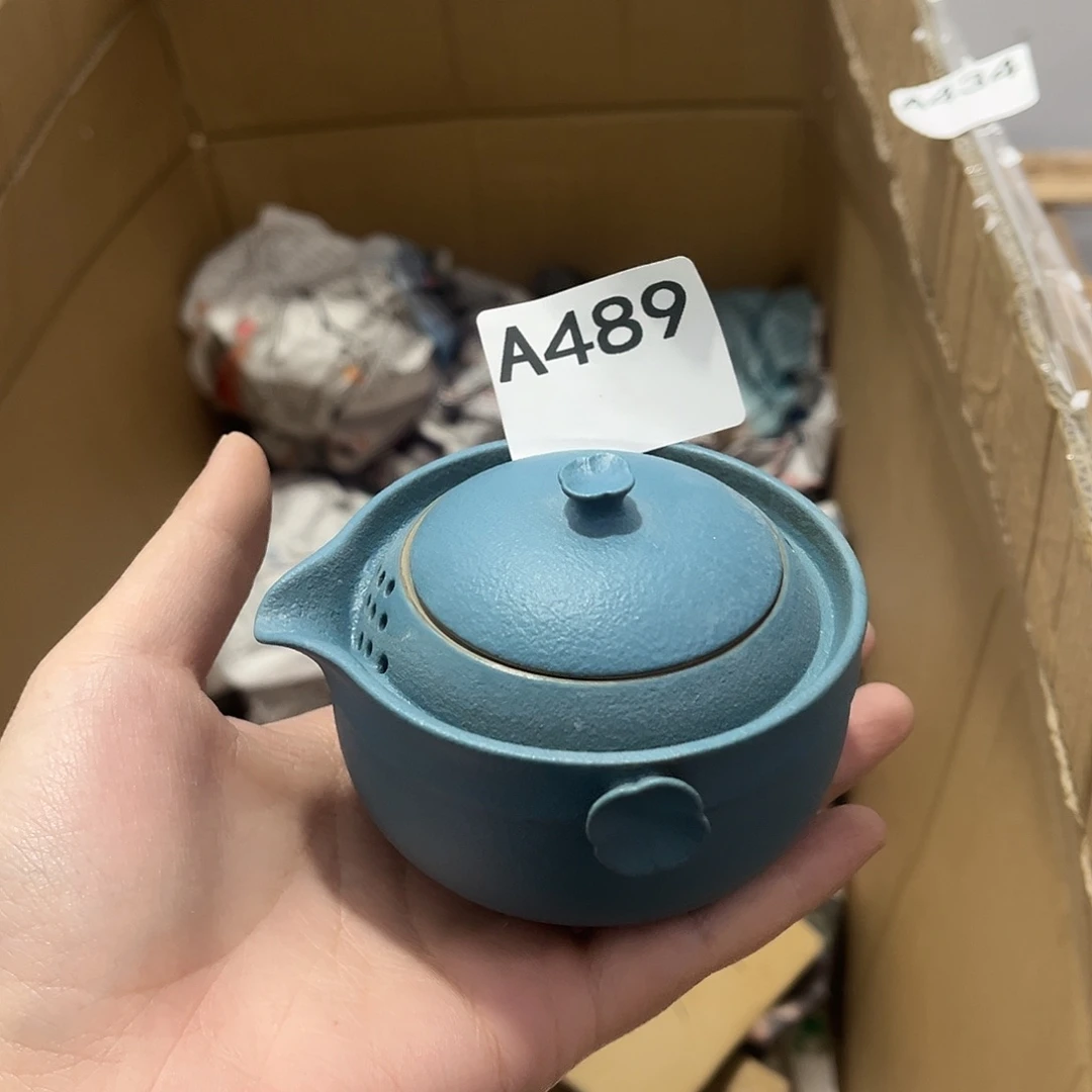 瓷片茶摆件工艺品摆件666