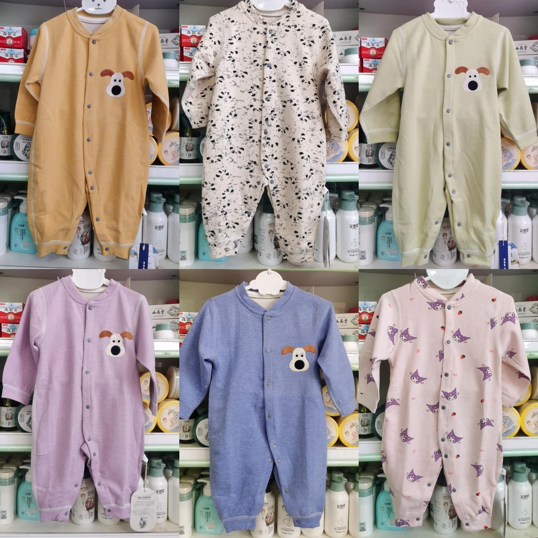 宝宝大版73-90连体衣婴儿爬服长袖哈衣婴幼儿衣服无骨请参考衣长