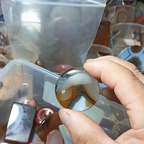 玛瑙/玉髓合金颈饰
