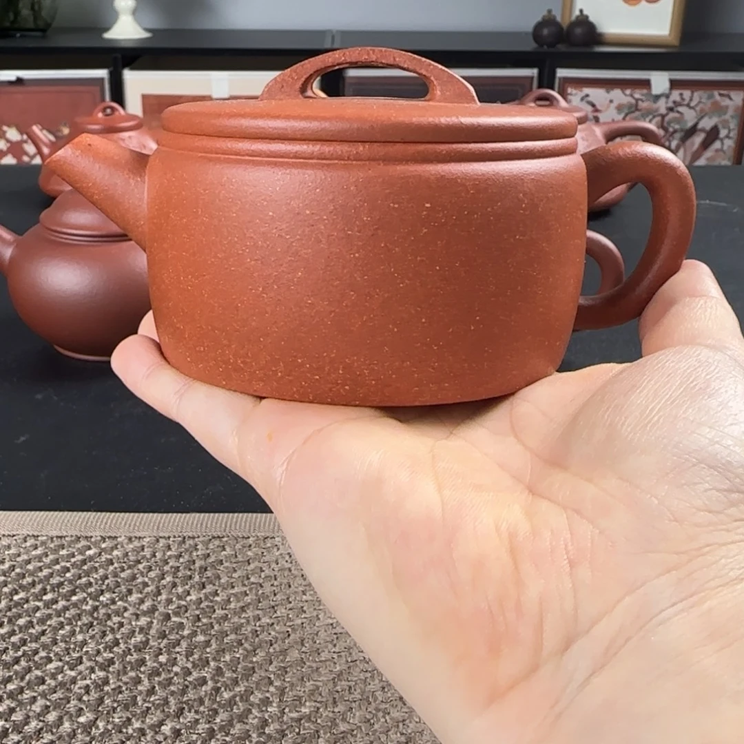 紫砂茶壶微瑕汉瓦