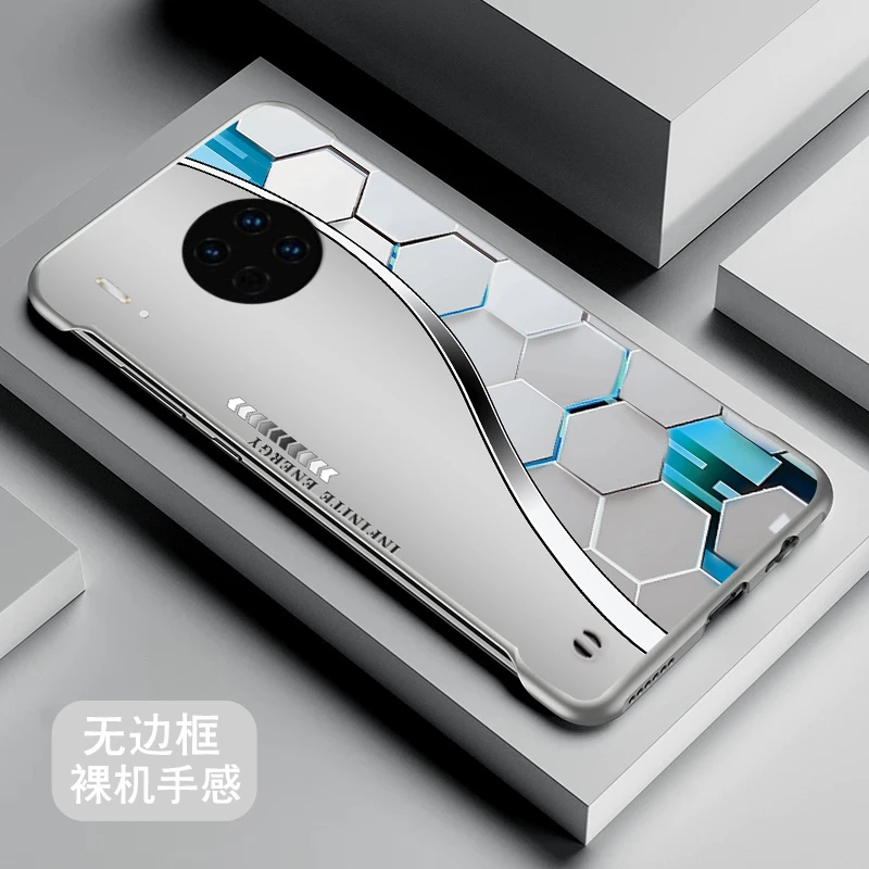 科幻菱形适用华为mate30pro手机壳Mate30炫酷mate20/20pro散热个
