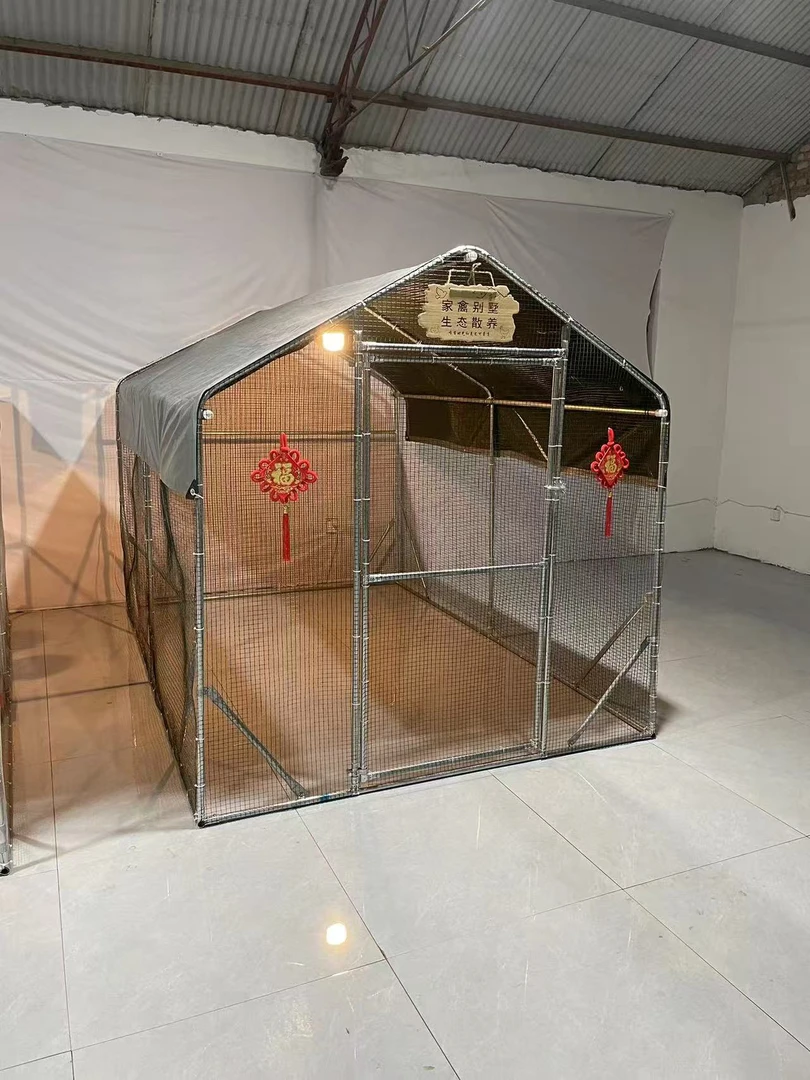 【多功能养殖笼棚】鸡鸭鹅养殖技术指导鸡笼