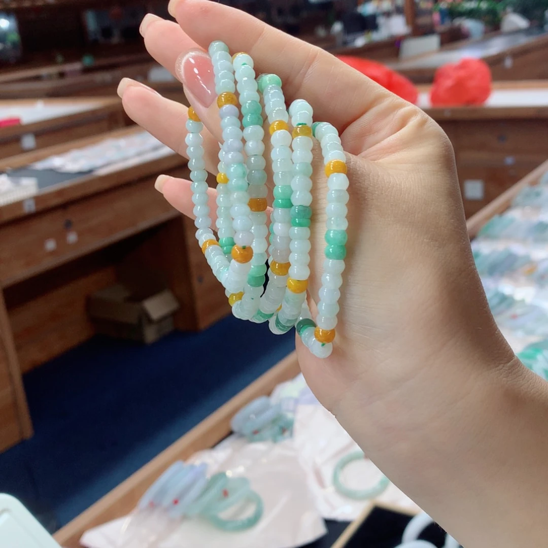 未镶嵌手链翡翠多样性发1
