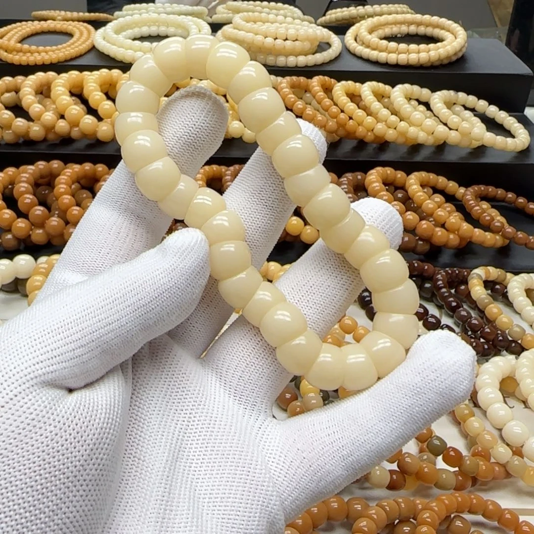 手串菩提根/象牙果卡12 大肠 5年 精工