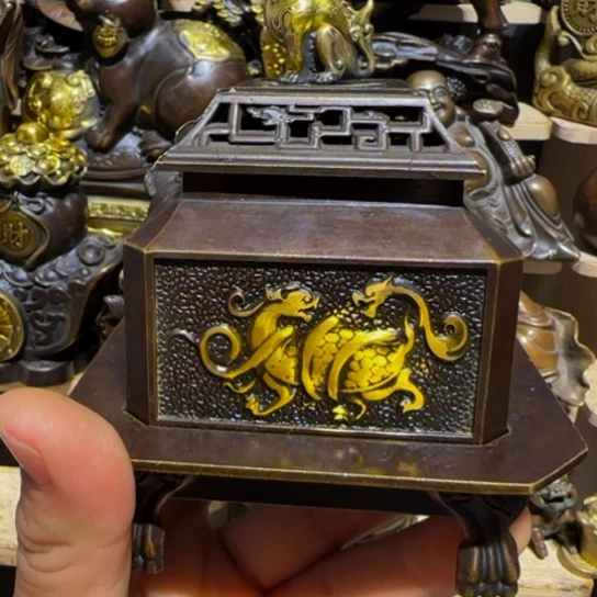 黄铜家居了，小摆件的