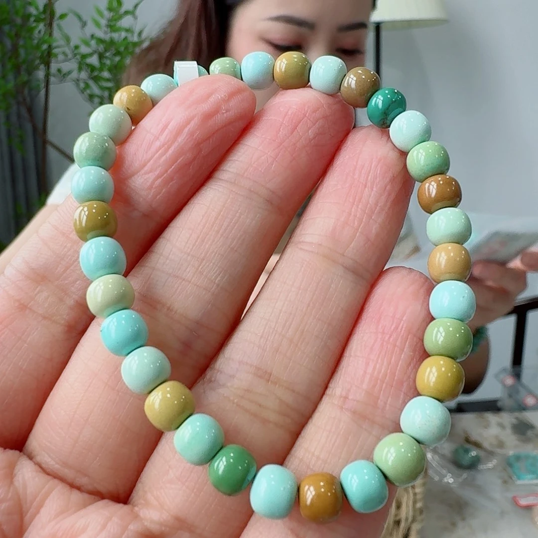 未镶嵌绿松石珠宝奇石