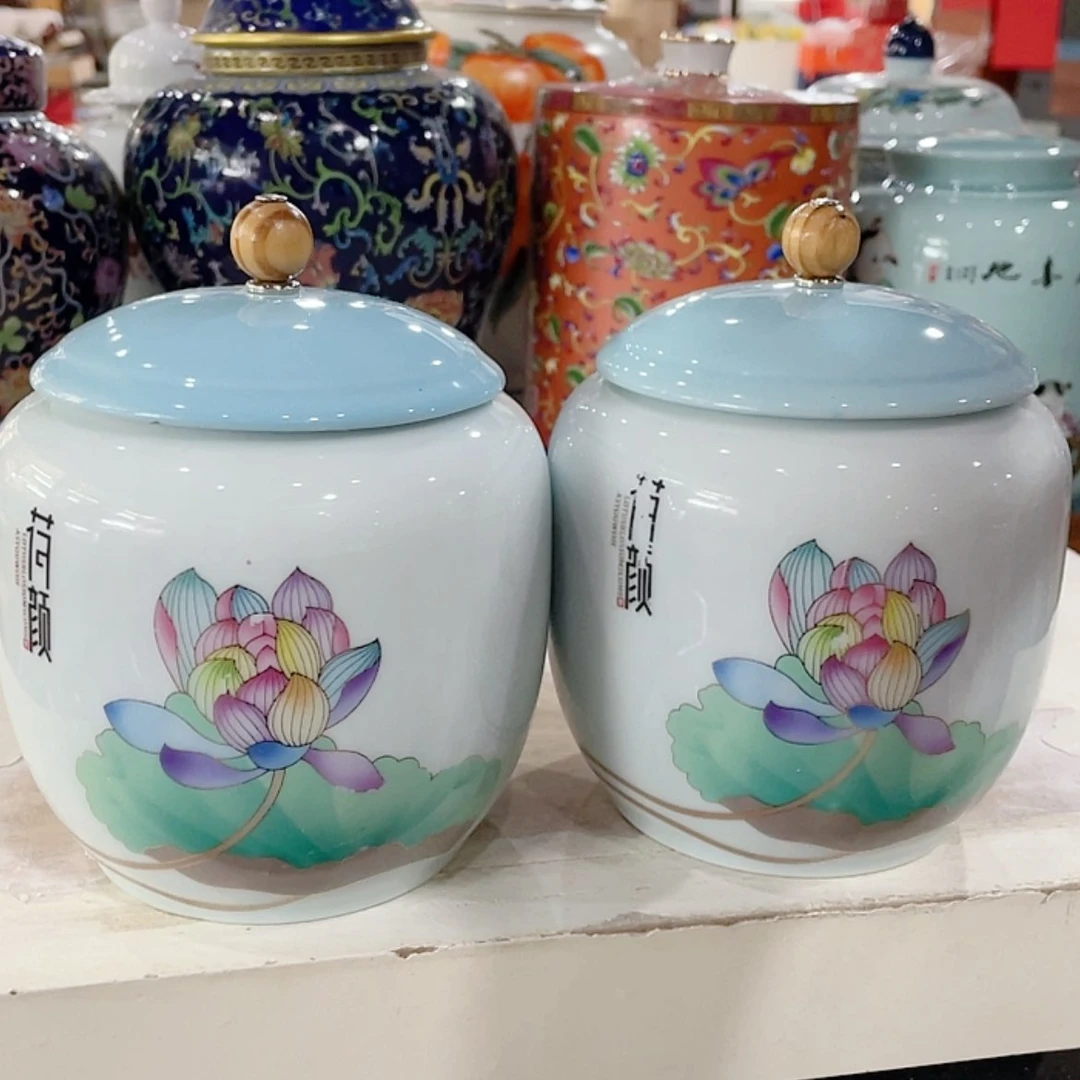 【闪购商品】罐陶瓷茶叶罐密封罐