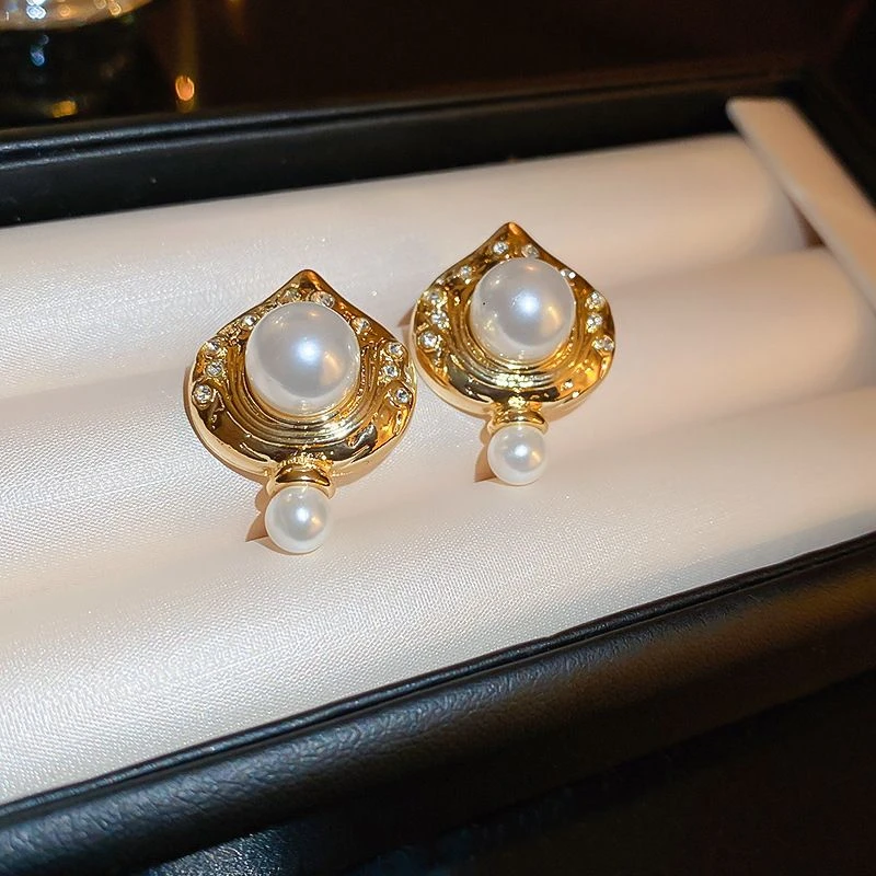 法式时尚轻奢高级感大气百搭耳环ZD0667