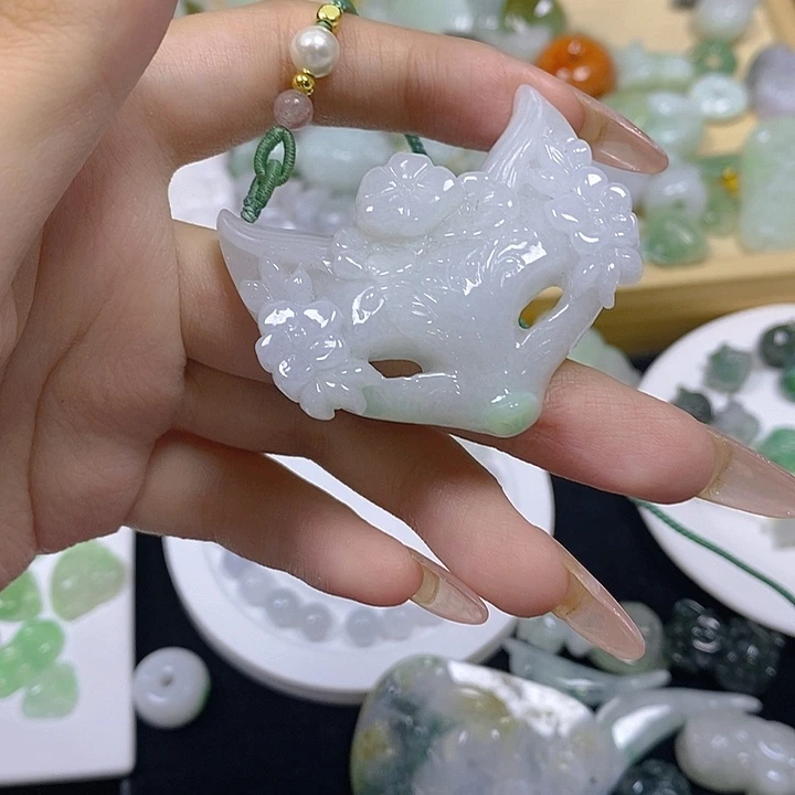 翡翠散珠天然缅甸翡翠