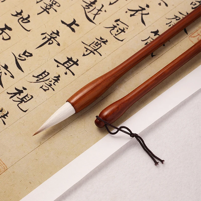 【卿主墨影专属】风韵兼毫毛笔 出锋4.0cm 勤礼碑专用毛笔楷书隶书