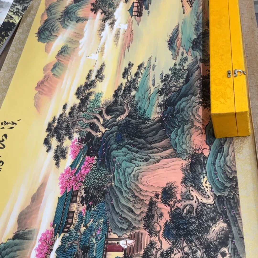 国画老师手笔手绘作品n