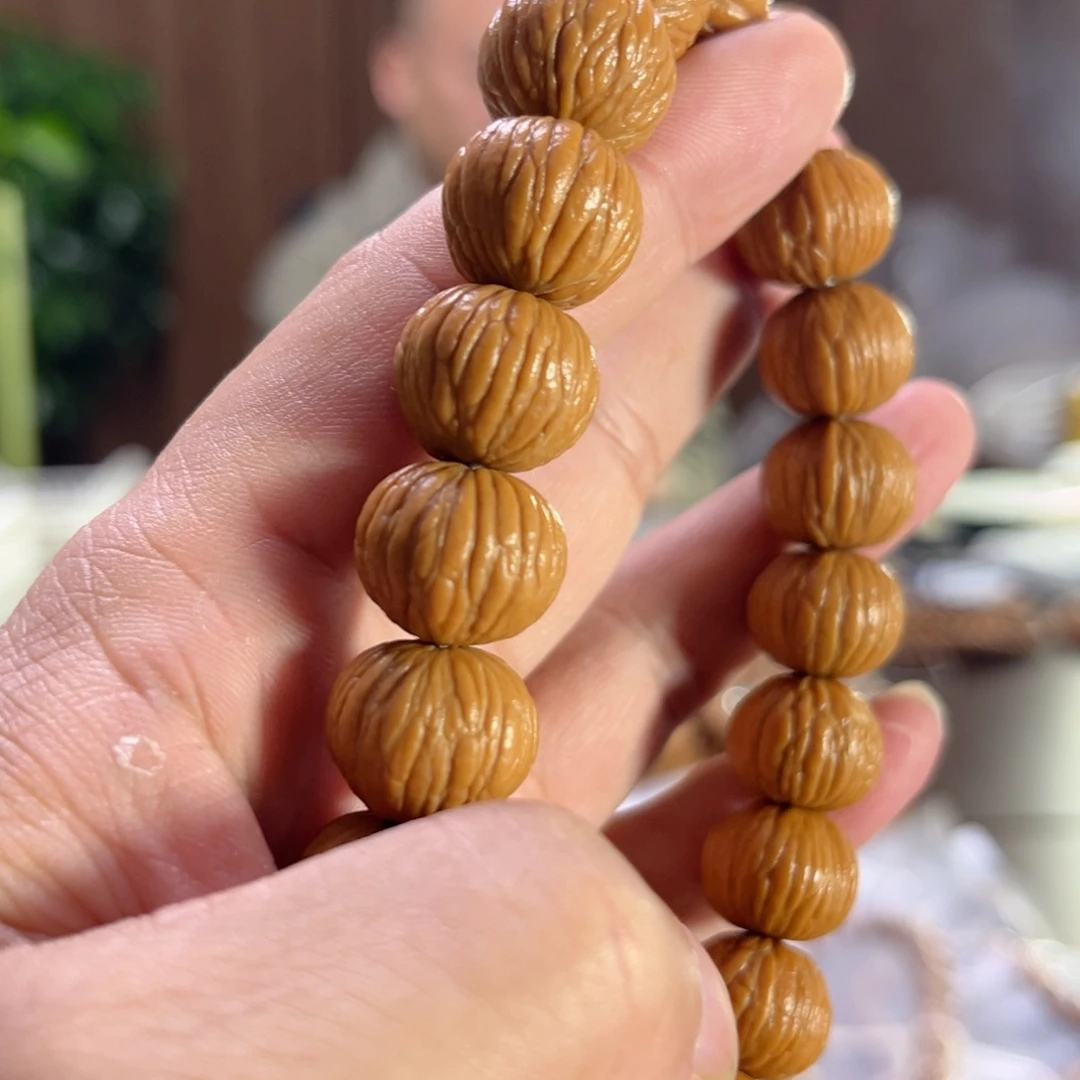 手串猴头核桃15+土豪手持 同尺