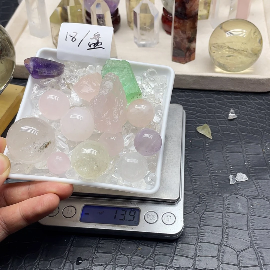 珠宝半成品水晶未镶嵌54福利礼包