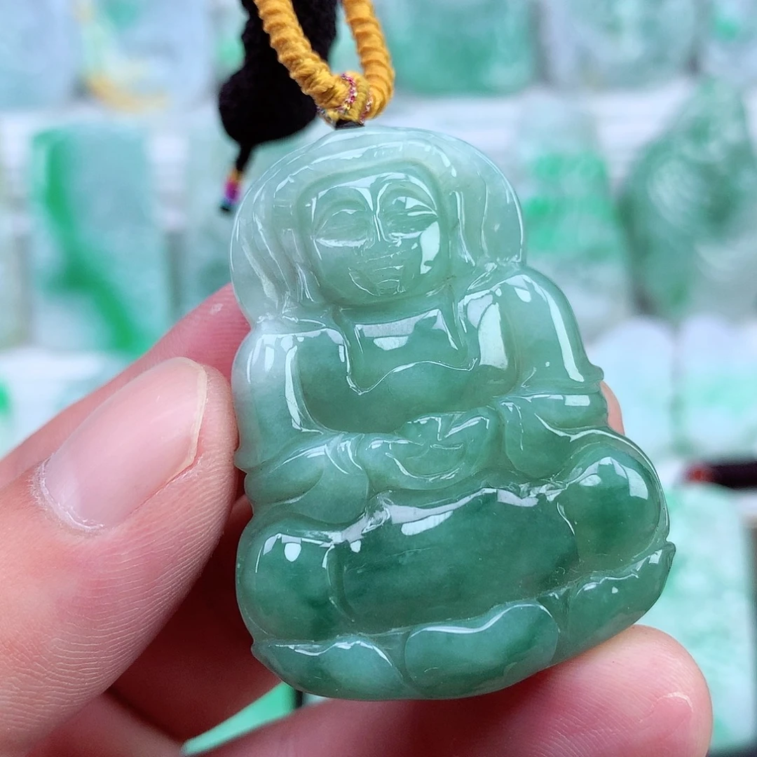 翡翠未镶嵌颈饰翡翠吊坠