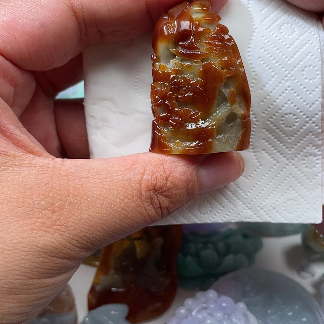 颈饰未镶嵌翡翠翡玉缘翡翠