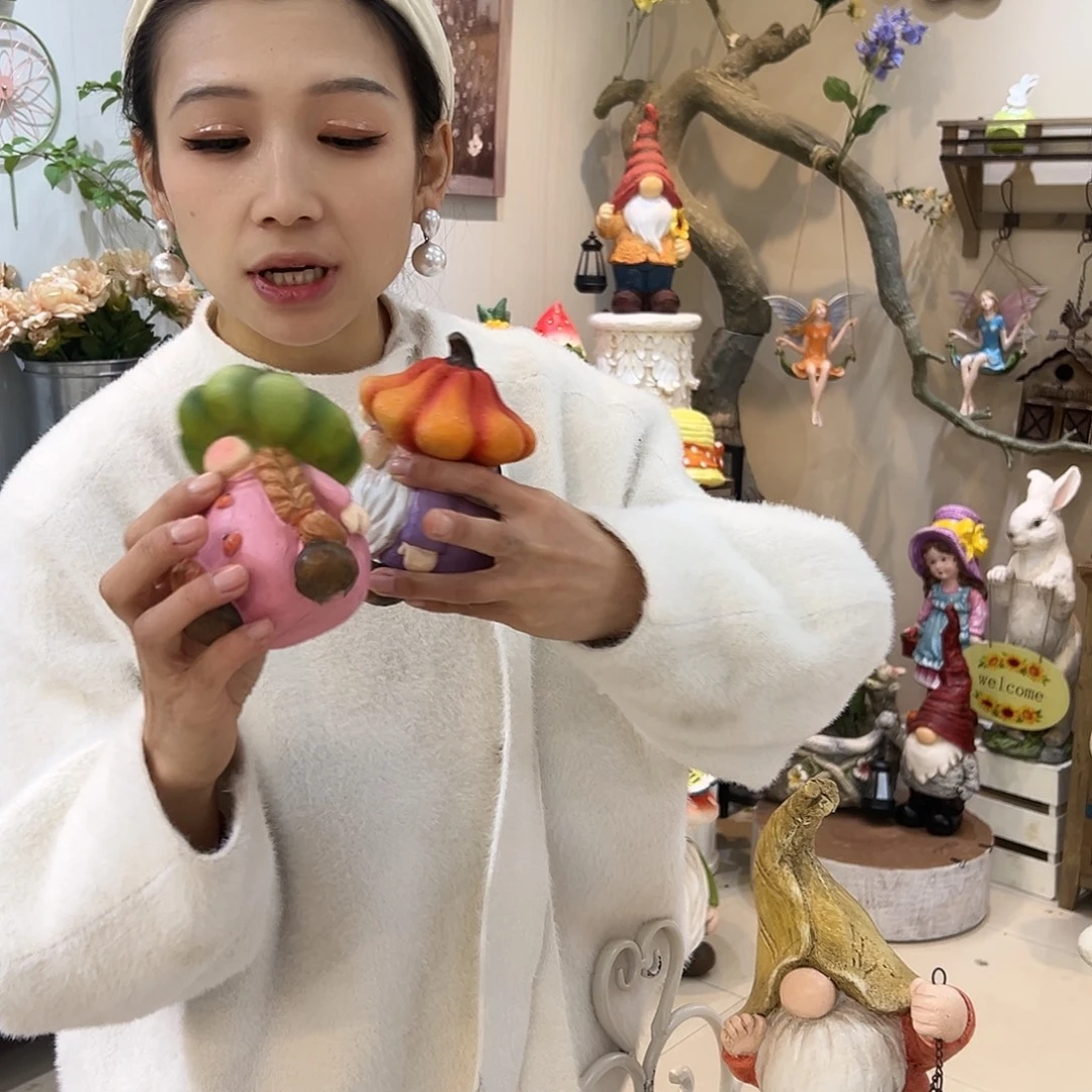 花园摆件红红火火