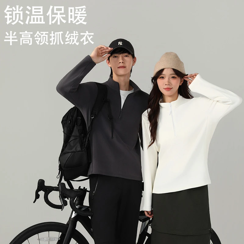 B 门店3&99！雪国卫衣」男女款奥粒绒冲锋内胆打底衫套头上衣C24806