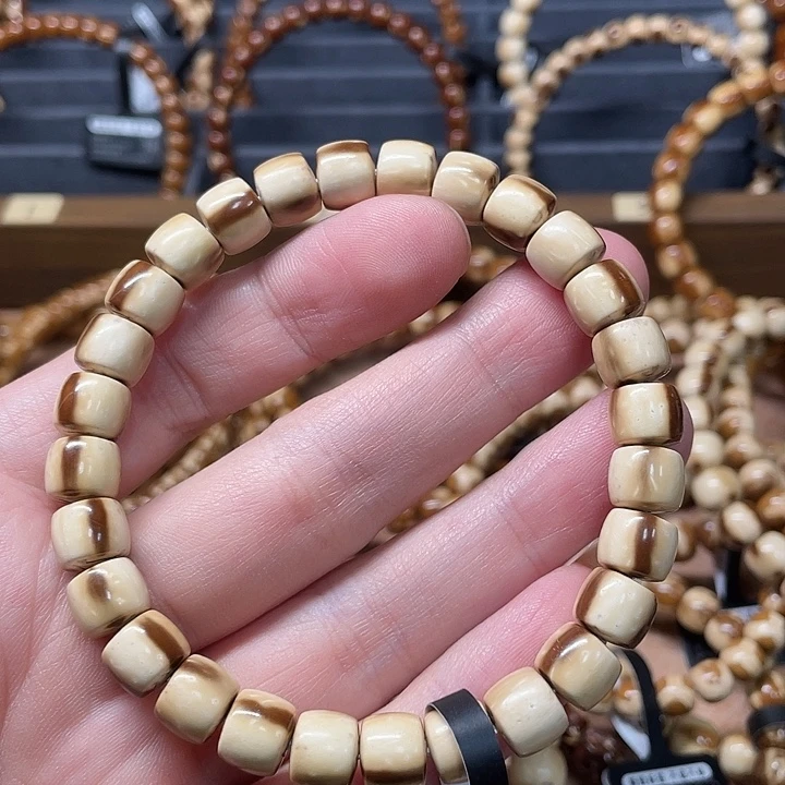 ་***佐紫金鼠手串实心紫金鼠手串8.8三花