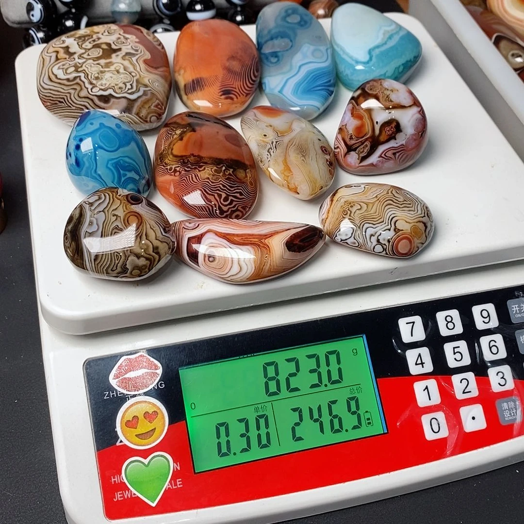 玛瑙/玉髓玛瑙三毛未镶嵌Z****y