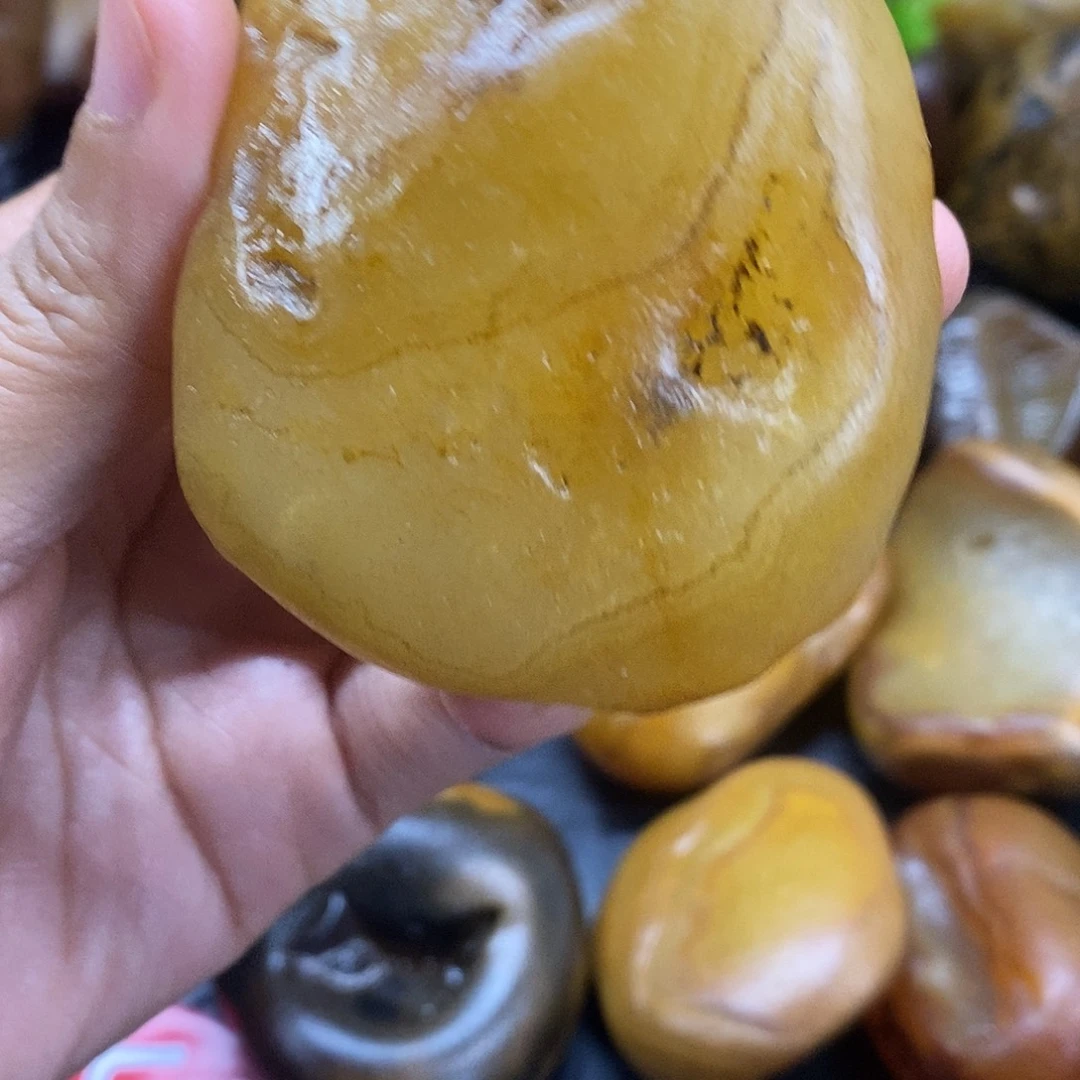 玛瑙/玉髓未镶嵌手把件