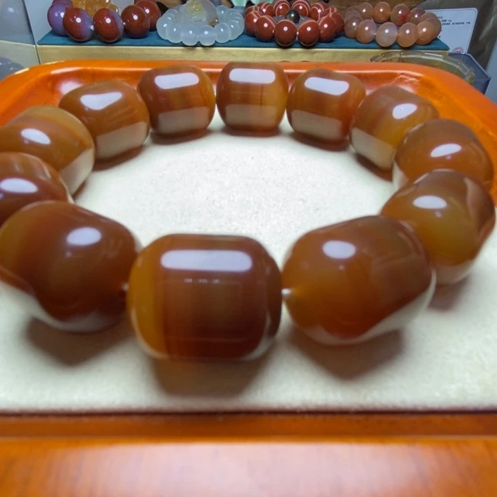 玛瑙/玉髓未镶嵌手串
