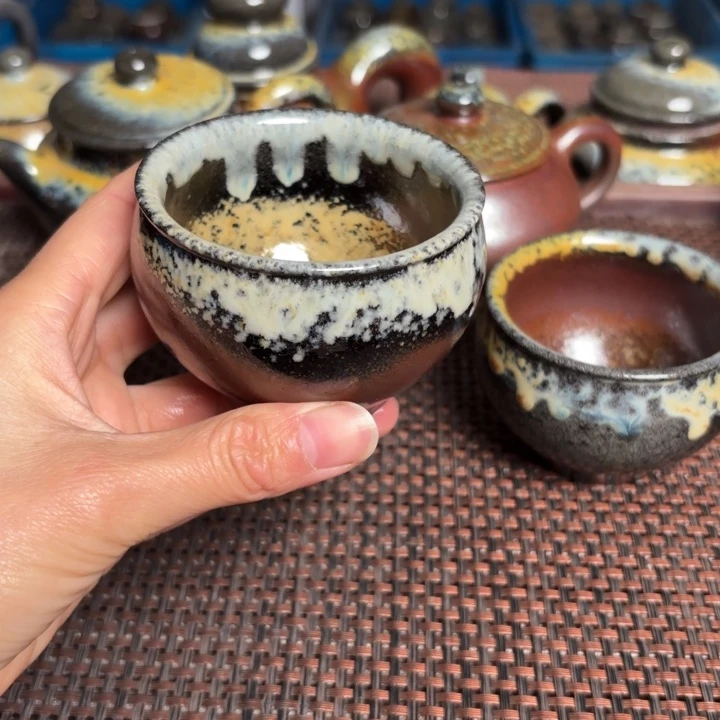 茶壶紫砂觉雪花缸杯100 C