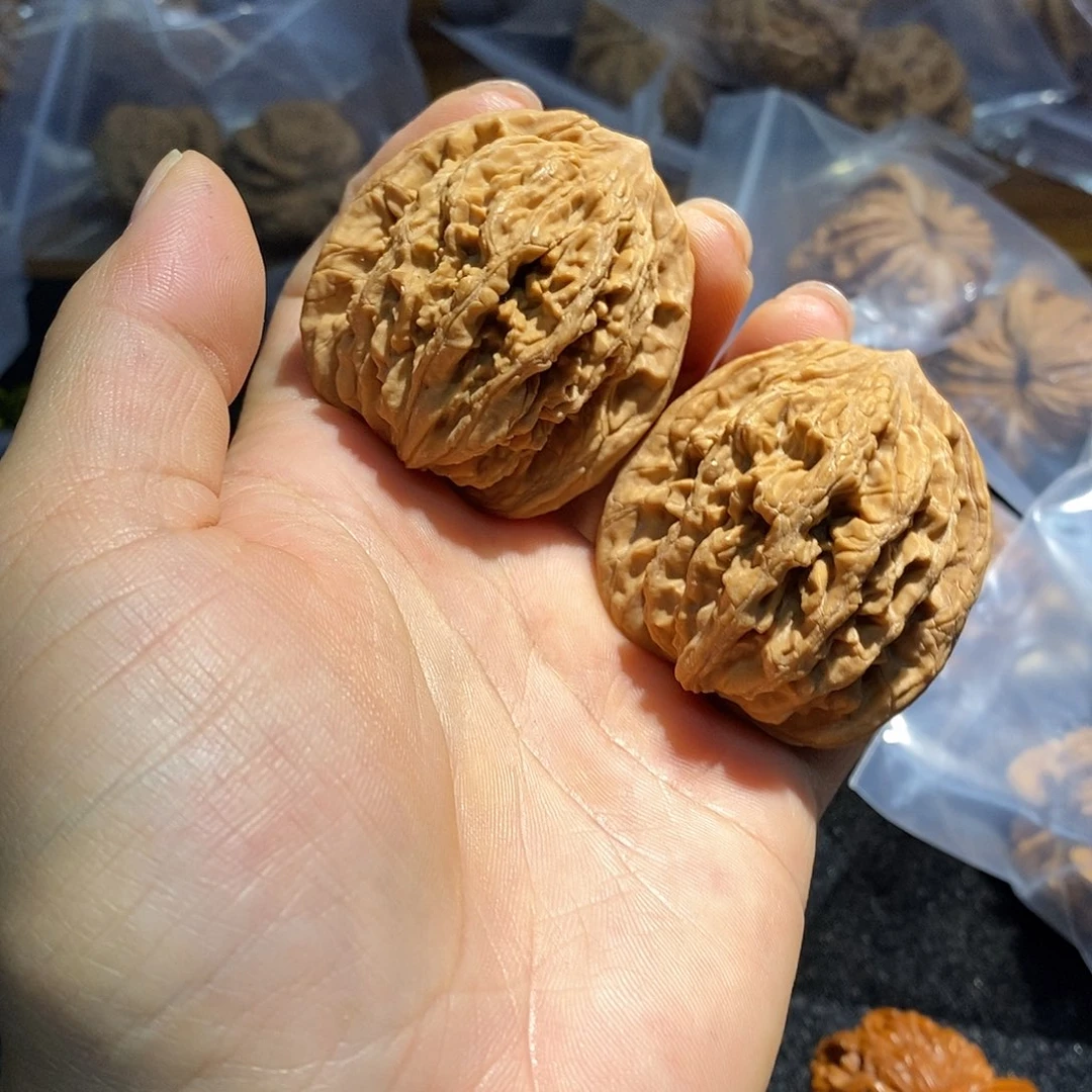 吊坠文玩核桃虎头核桃69