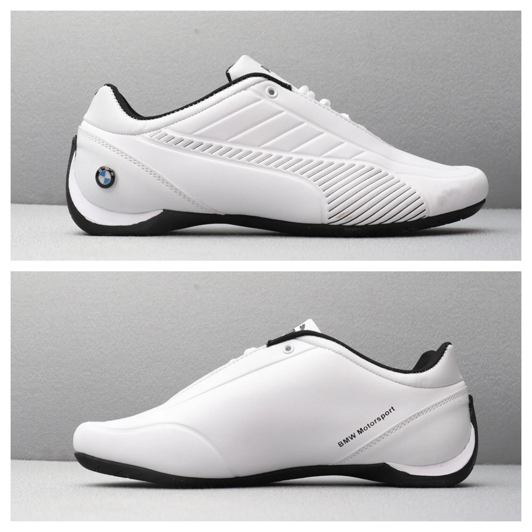 2025秋季新款男士运动休闲板鞋宝马太极鞋软底平底鞋男百搭赛车鞋