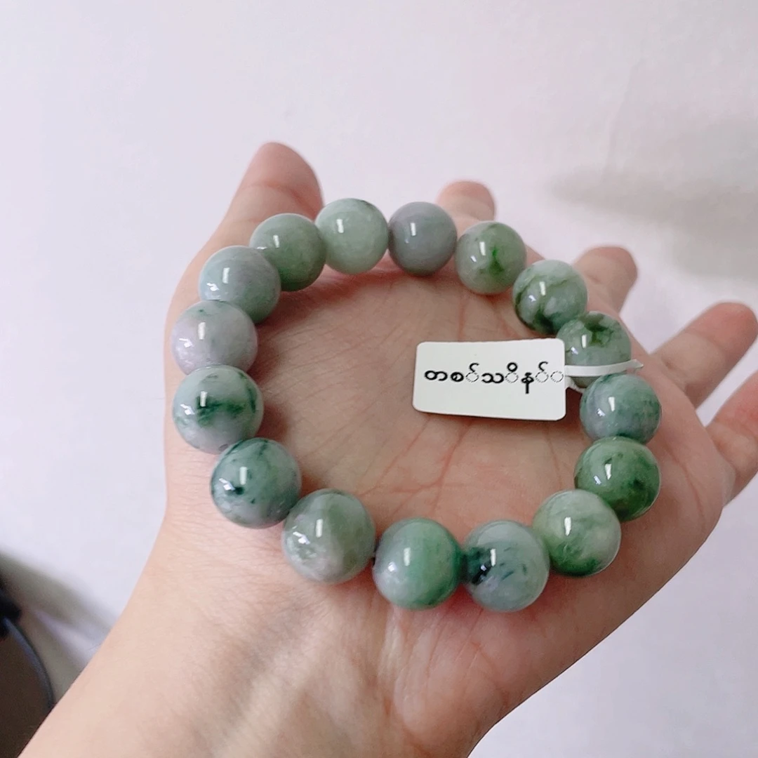 定制翡翠未镶嵌珠串