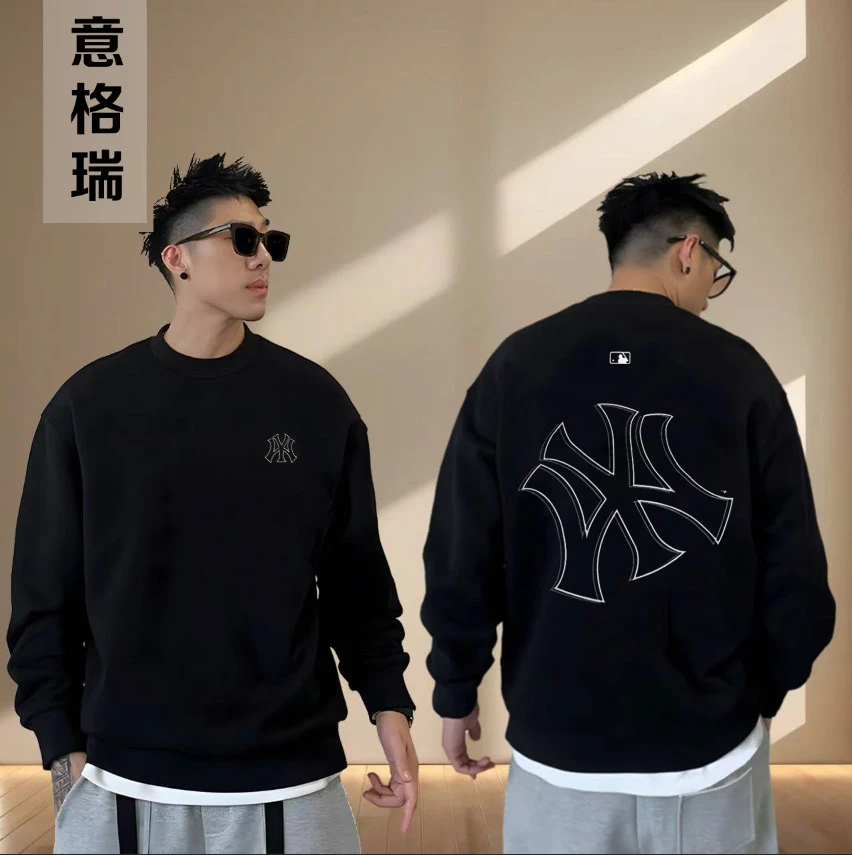 【商场同款】秋季新款圆领潮牌卫衣男女同款-WY