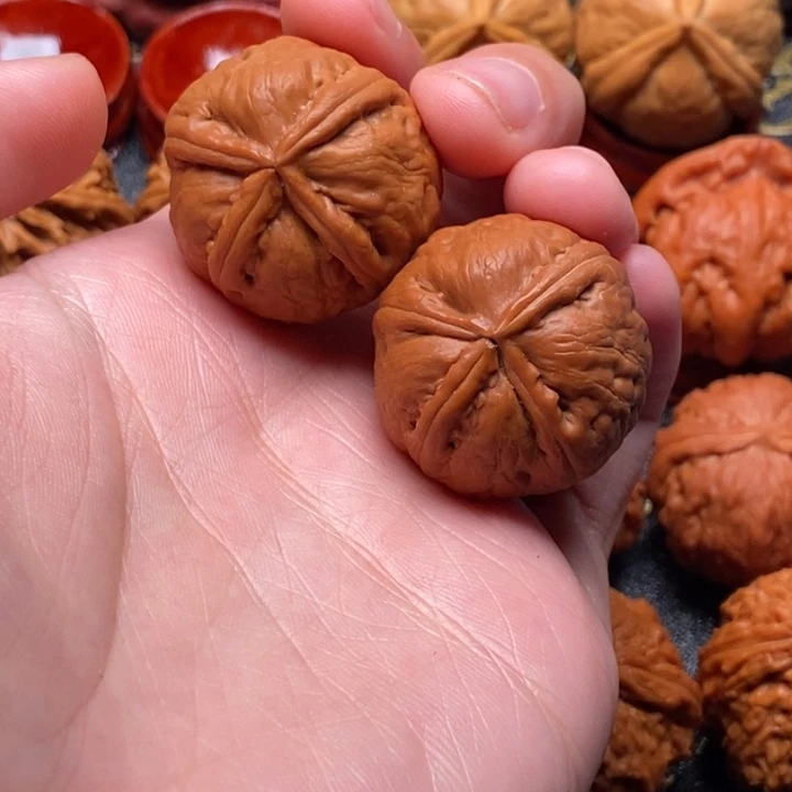 我***班吊坠文玩核桃四棱