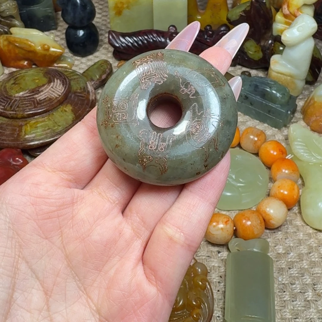 吊坠白玉菩提挂件