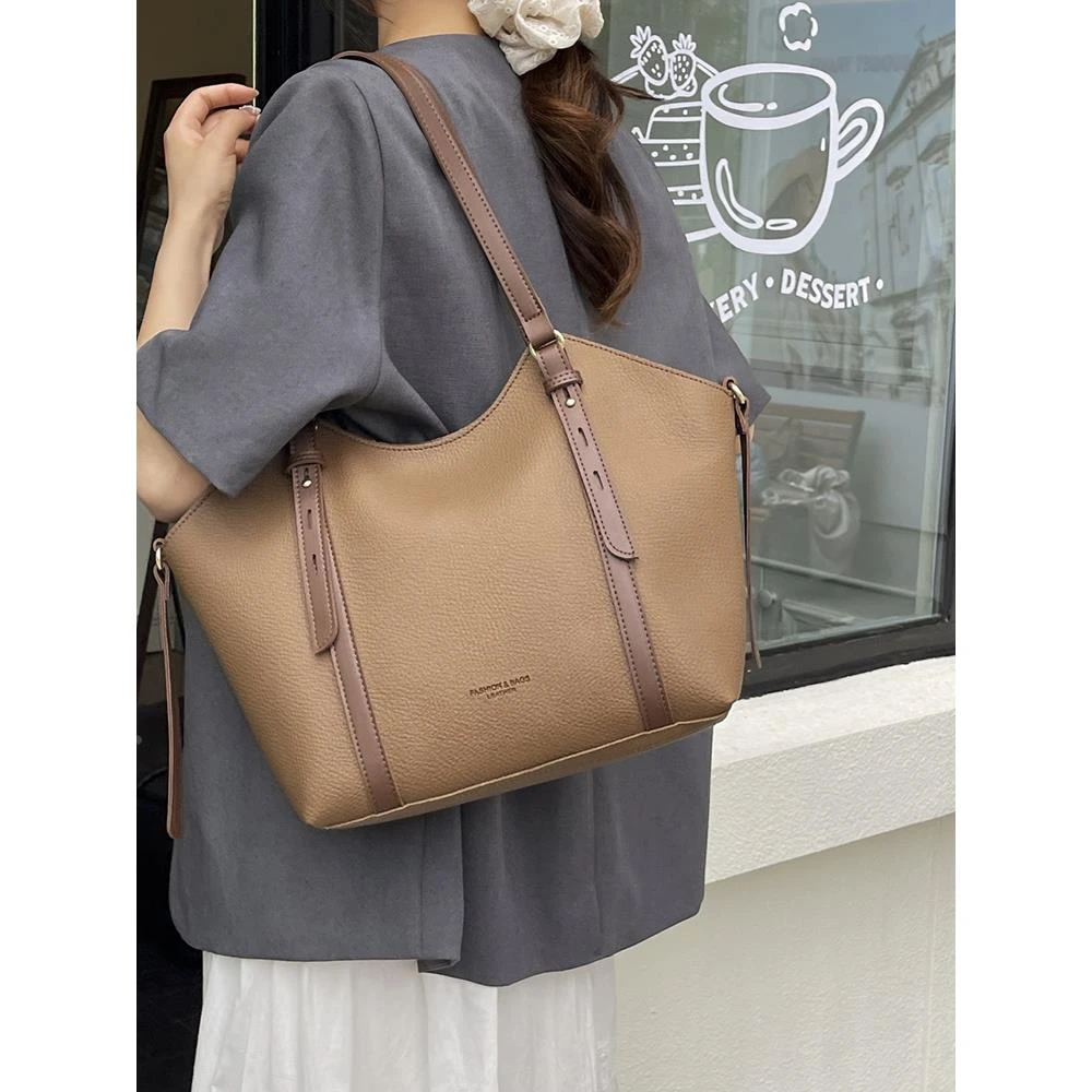 大容量覆古腋下包包女2025秋冬新款时尚休闲单肩包上班通勤托特包