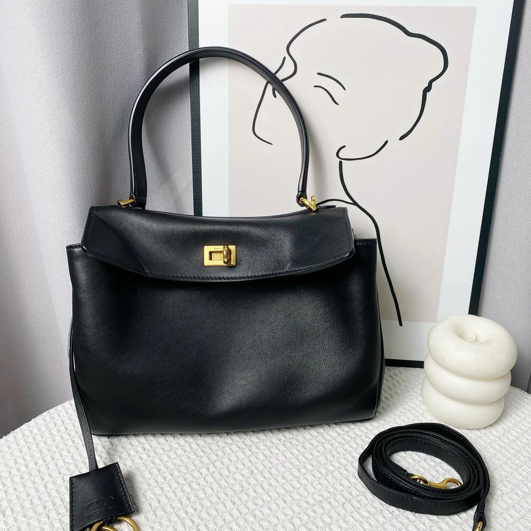 巴黎世家redeo黑金 单肩包 二手57438289