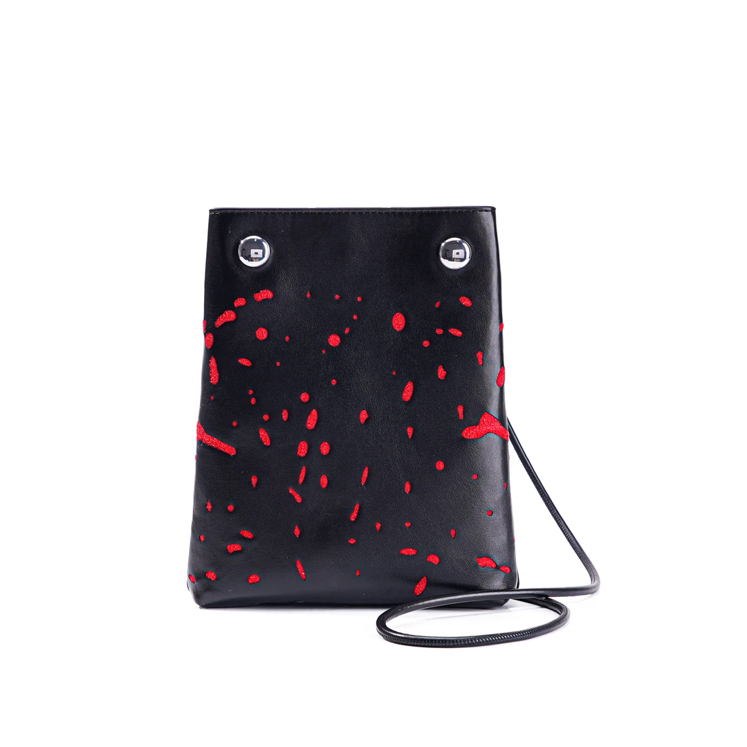 “赤色流萤”独立设计师款高级感通勤风大容量手机包