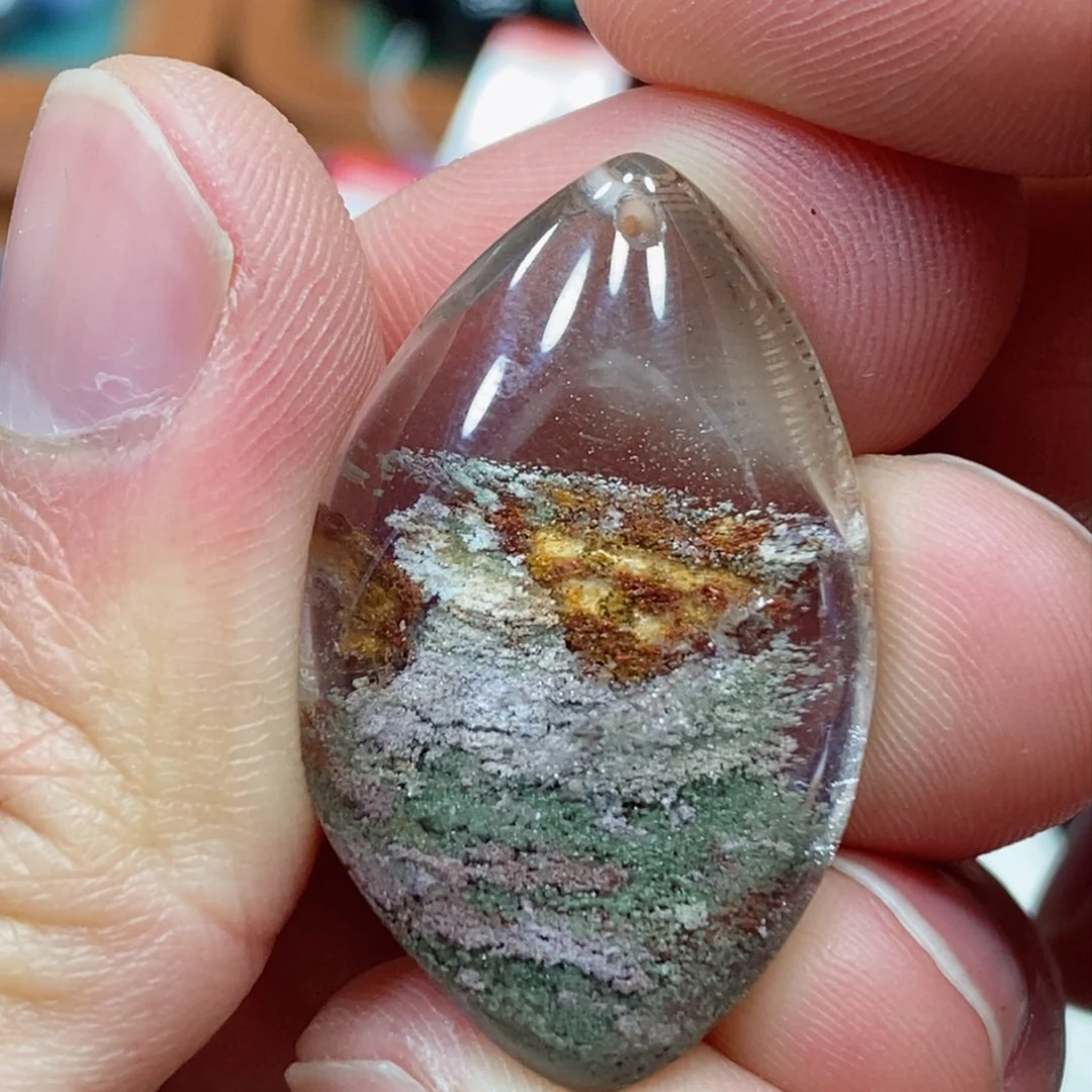 水晶吊坠(不含链)未镶嵌