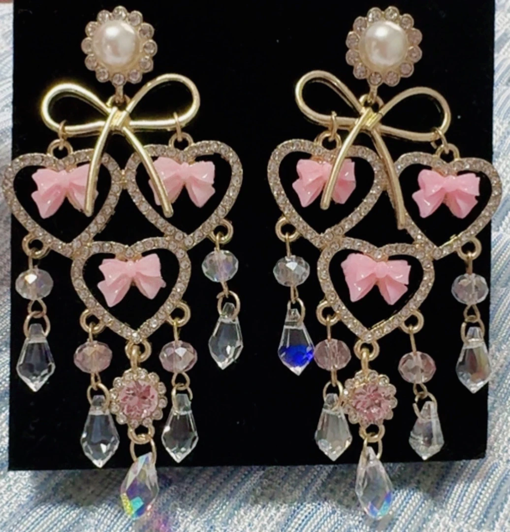 钛钢锆石耳饰 钛钢项链/耳饰 盲盒九选一抽中一等奖（直播间抽）