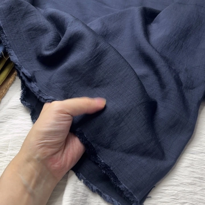 天丝（莱赛尔纤维）藏青色2米