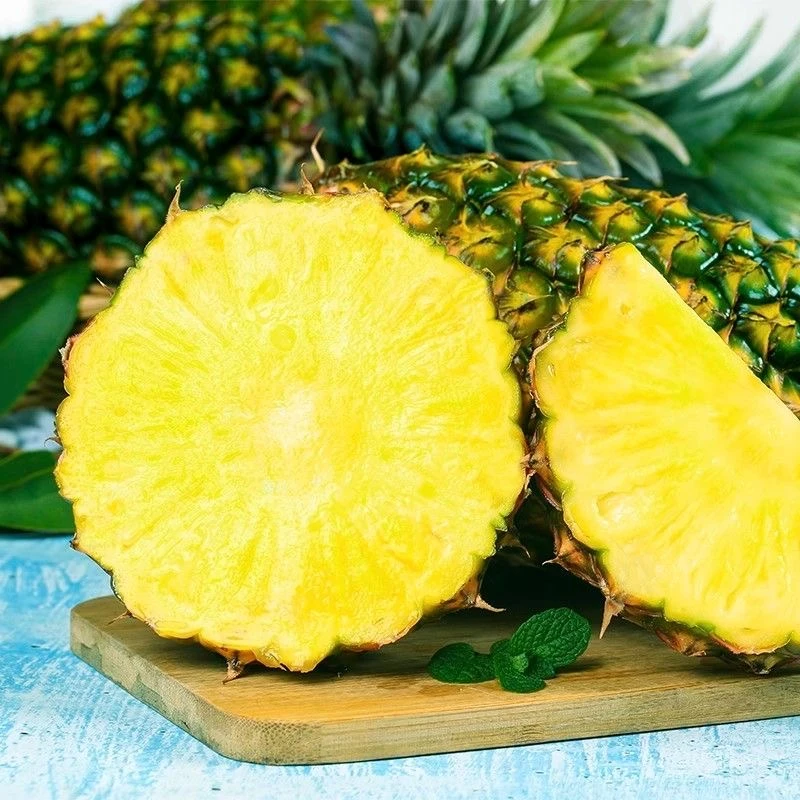【进口金钻凤梨】香甜 袋装2颗/份 7斤以上 太原晋中吕梁拍