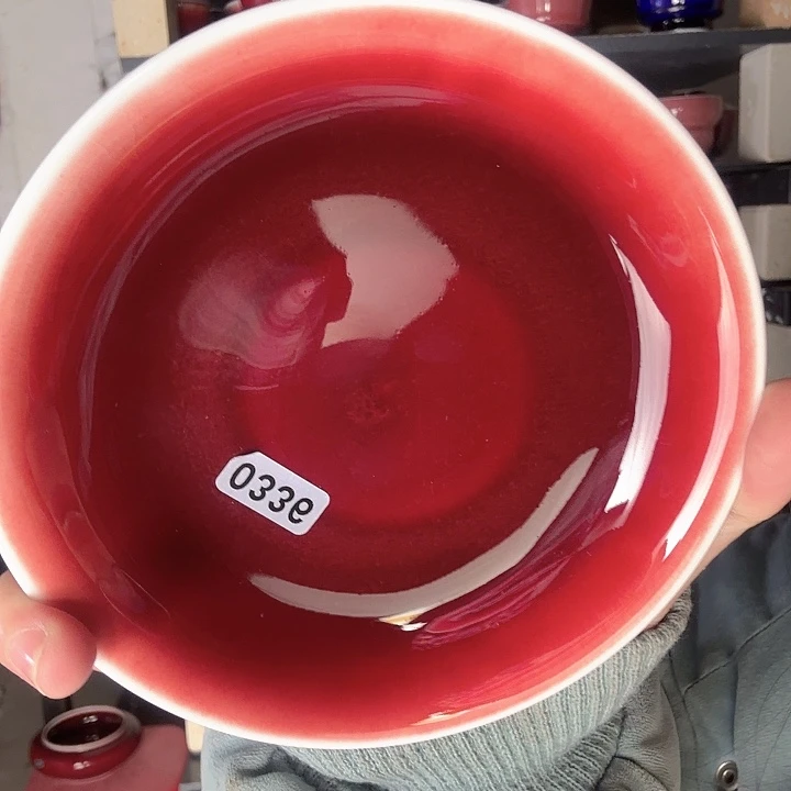 瓷片景德镇郎红陶瓷