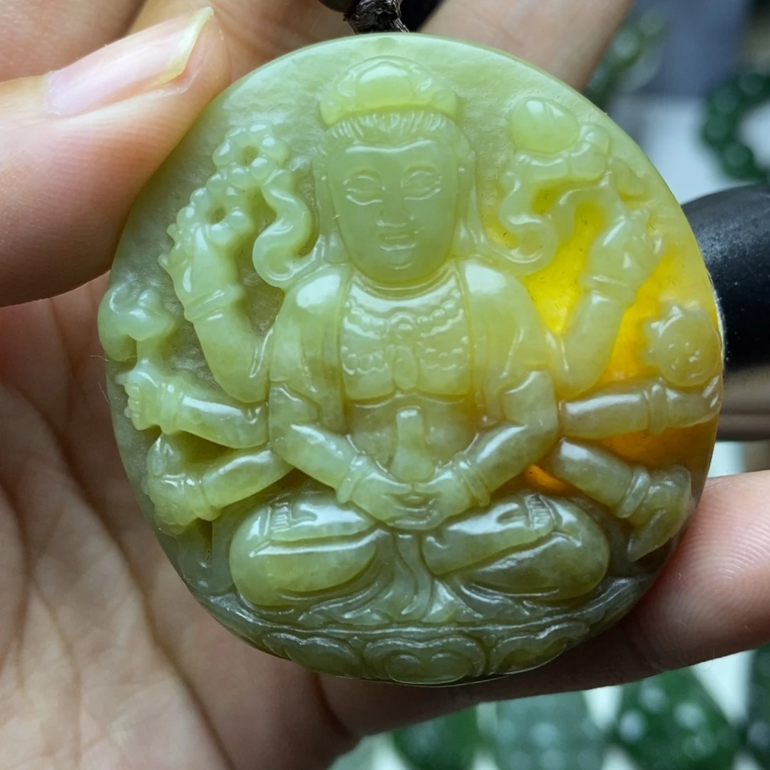 颈饰未镶嵌和田玉