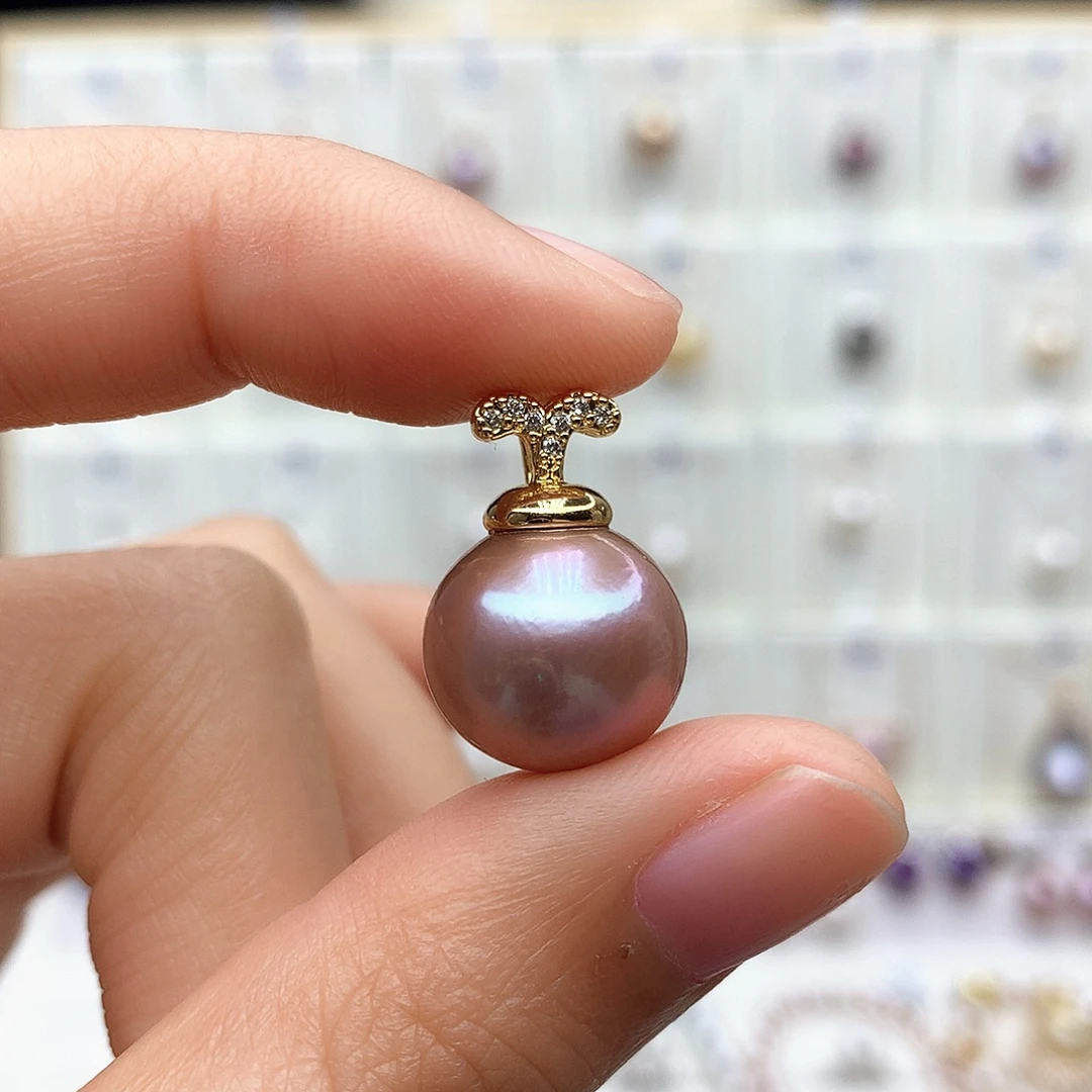 淡水珍珠合金颈饰