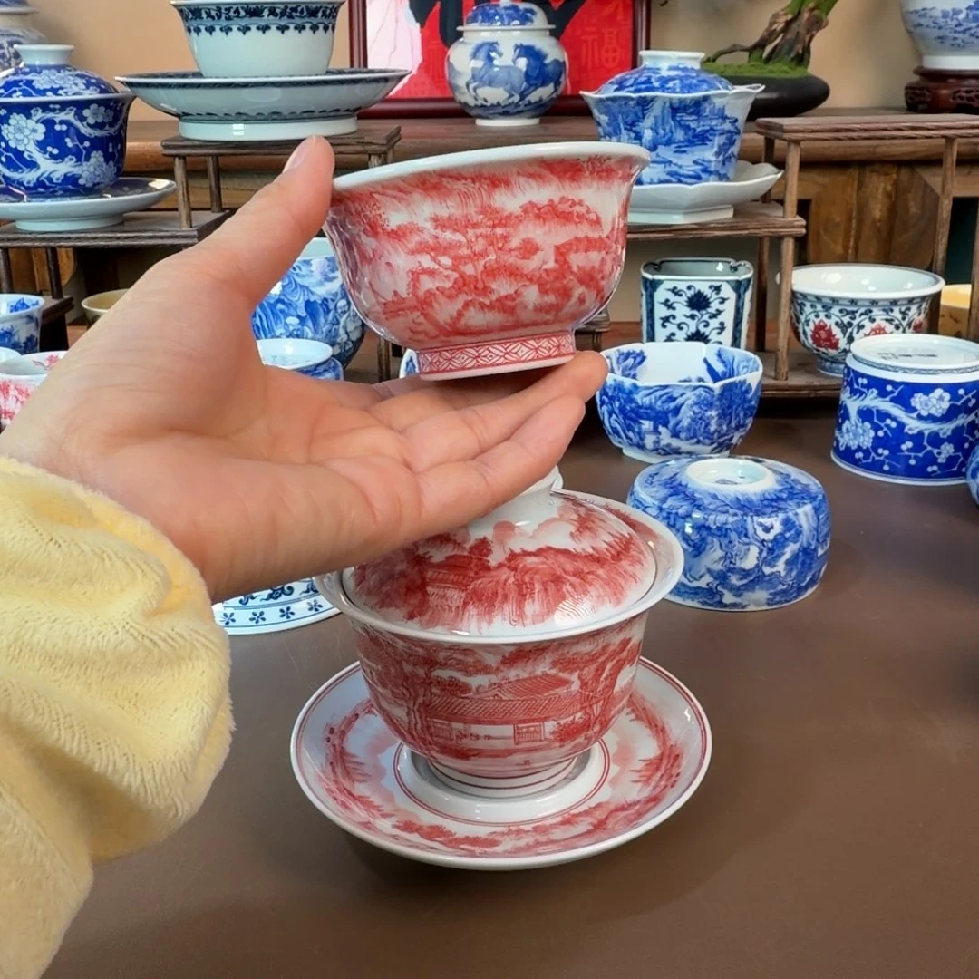 景德镇陶瓷手工手绘