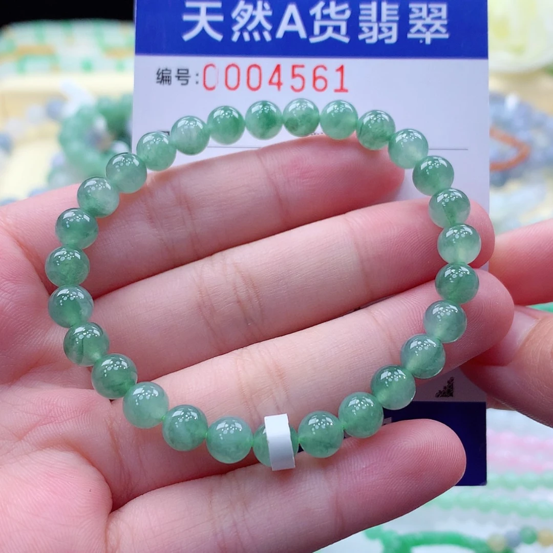 【闪购商品】翡翠毛衣链未镶嵌小*子缅甸天然a货翡翠