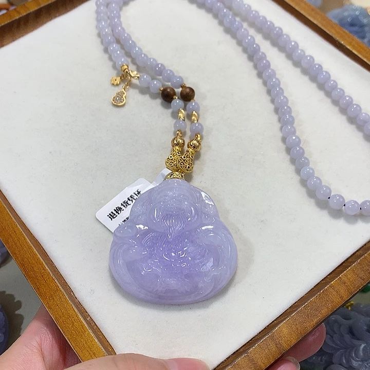 翡翠未镶嵌颈饰翡翠吊坠