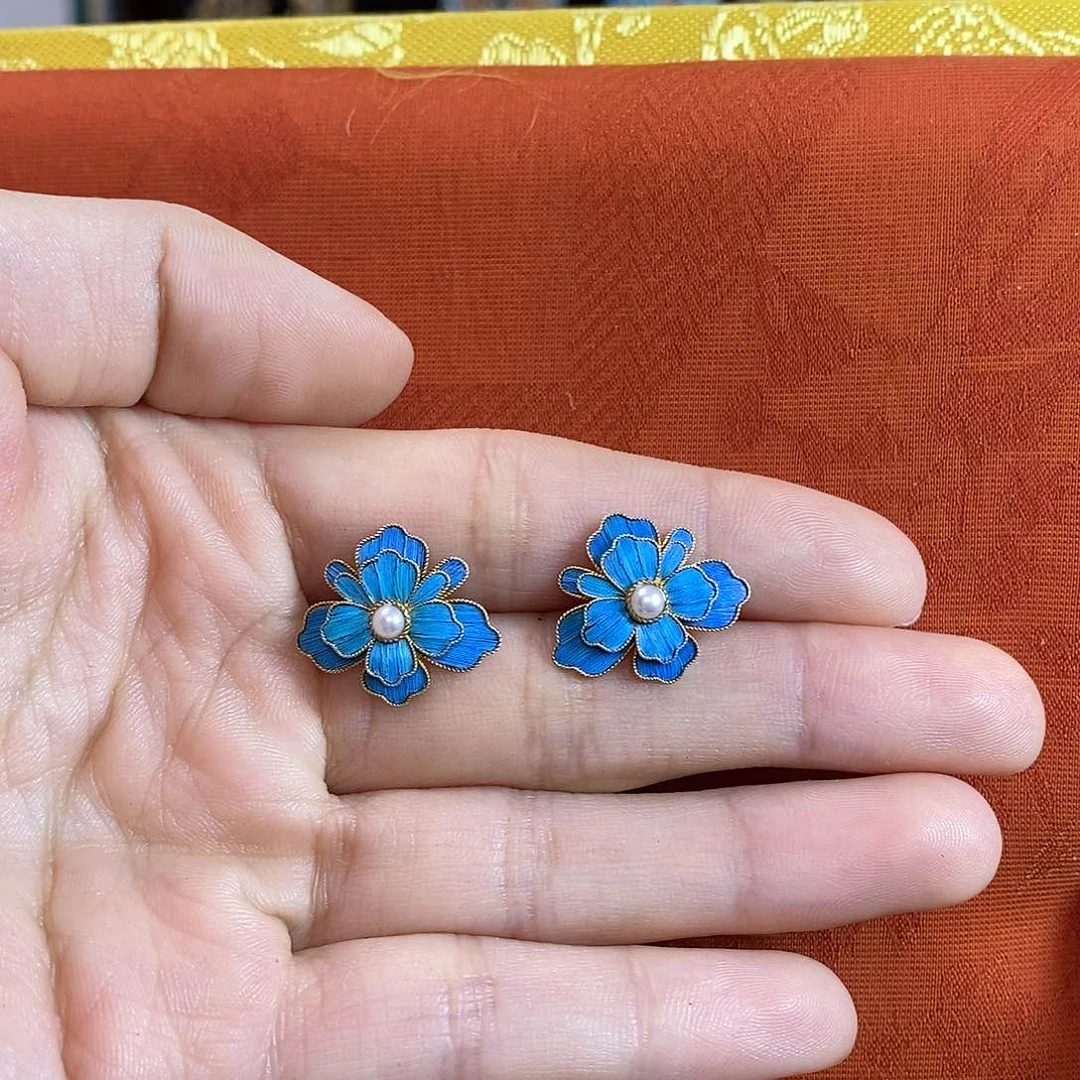 淡水珍珠耳饰未镶嵌耳钉